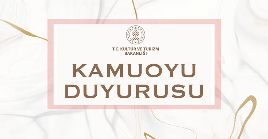 KÜLTÜR VE TURİZM BAKANLIĞI ÖZEL ÖDÜLLERİ'NİN SAHİPLERİ BELLİ OLDU